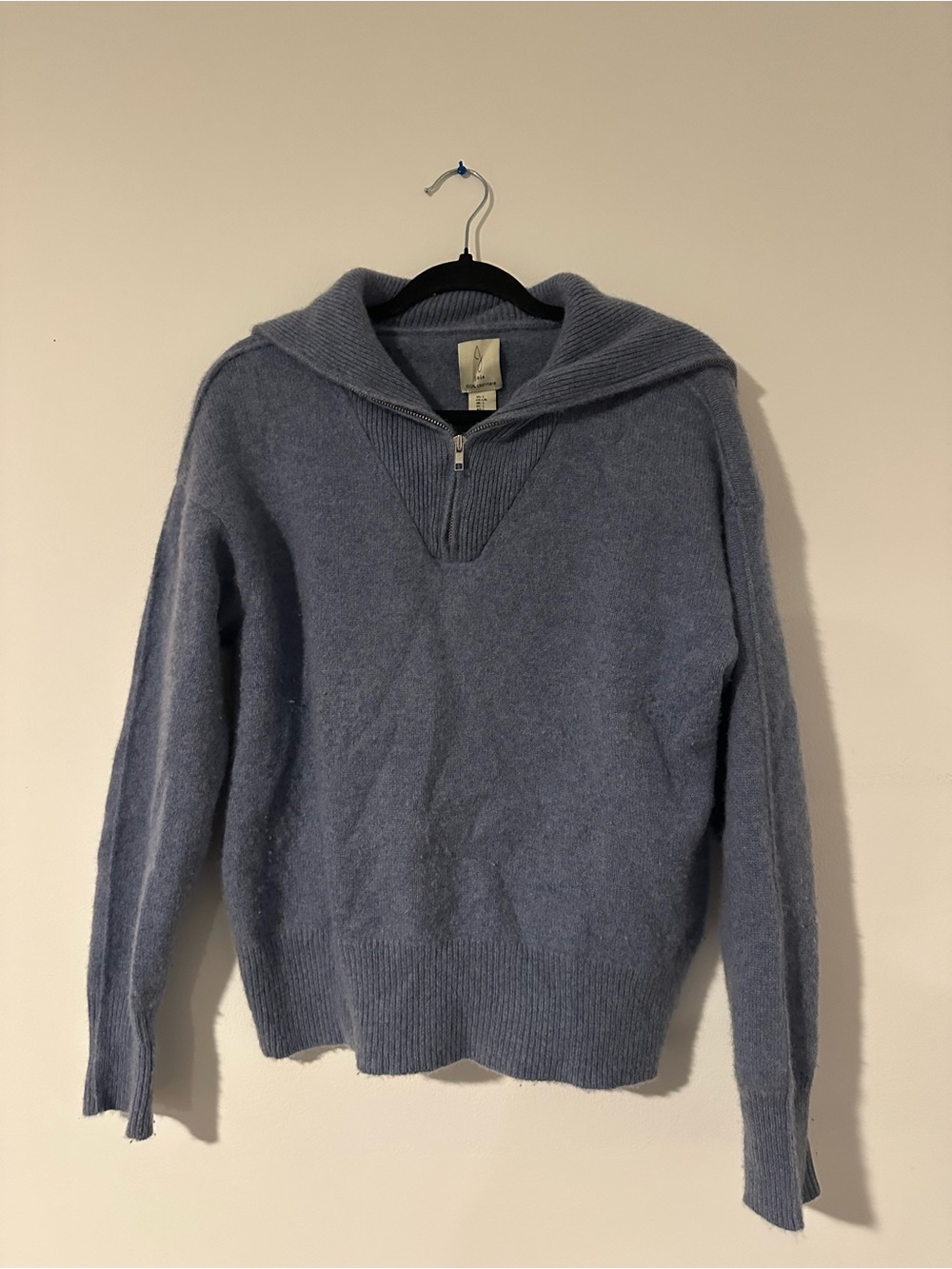 100% Cashmere Joie Half Zip Sweater